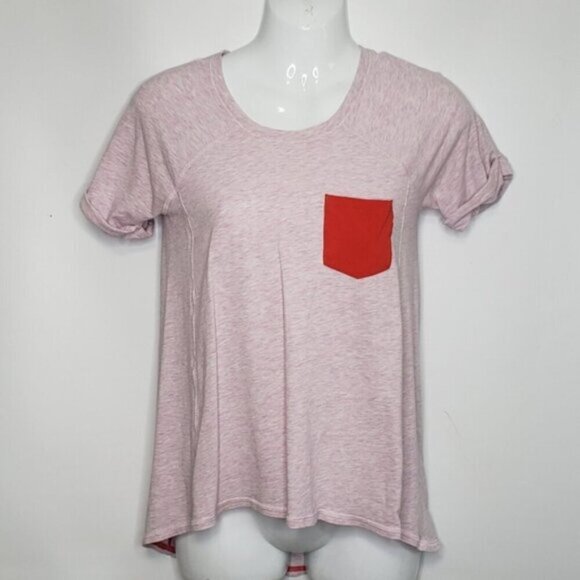 Ivivva Girls Tee Shirt Short Sleeve Size 14 Chest Pocket - Picture 2 of 13